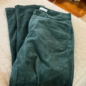 Loft corduroy straight leg pants